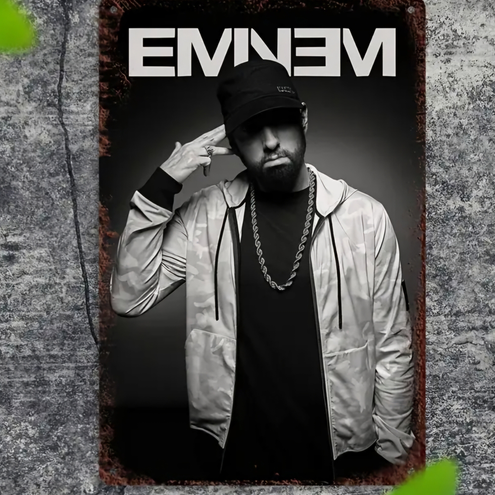 Eminem Aluminum Tin Decorative Sign